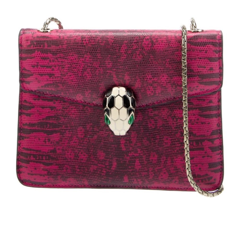 Bvlgari Leather Serpenti Forever Crossbody Bag